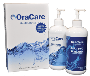 OraCare Mouthwash bottles