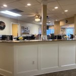 Front desk.