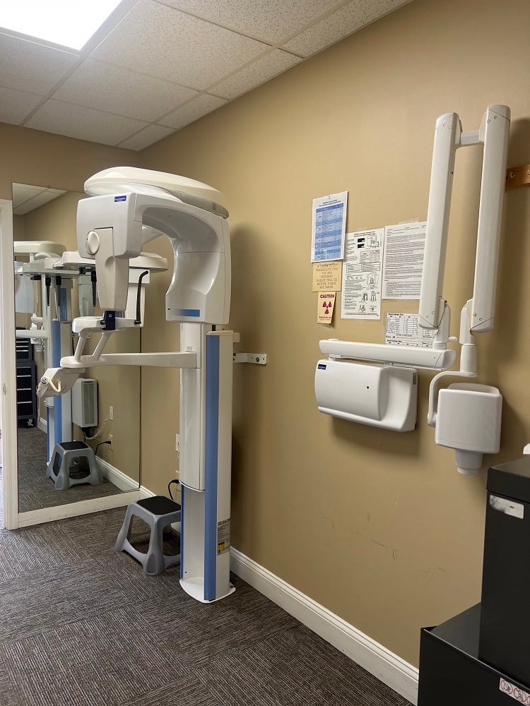 3D scanner and x-ray machine.