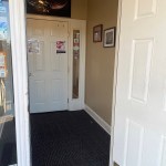 Entrance to the office.